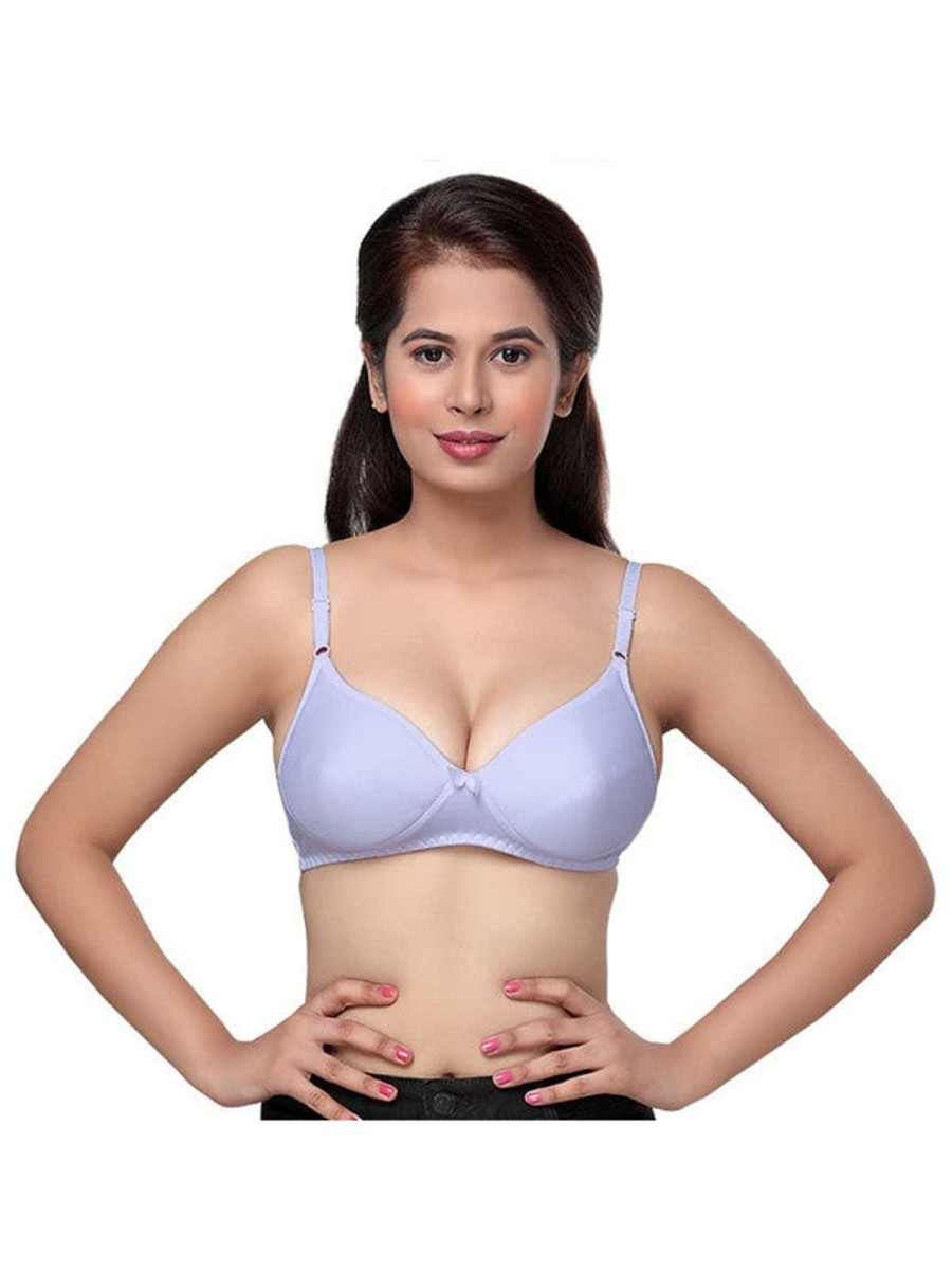 Bra Daisy Dee | Daisy Dee Lavender Padded Non Wired Full Coverage Bra Nalamde_L.Lavender Purple