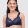 Bra Lovable | Lovable Non Padded Non Wired Full Coverage Bra Original Navy