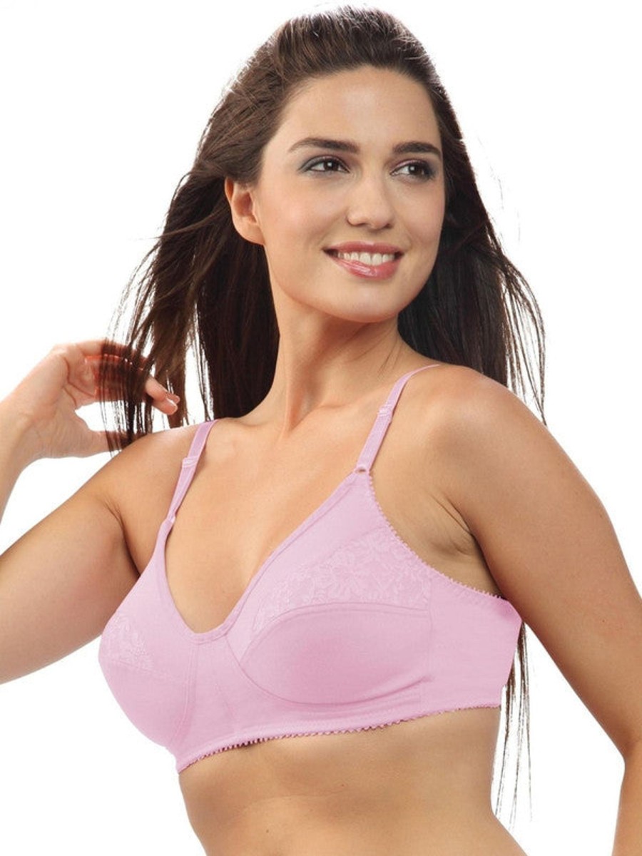 Bra Lovable | Lovable Baby Non Padded Non Wired Full Coverage Bra L-0196_P. Pink