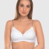 Bra Daisy Dee | Daisy Dee Padded Wirefree Full Coverage T-Shirt Bra - Nmpl_ White