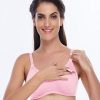 Bra Daisy Dee | Daisy Dee Light Non Padded Non Wired Full Coverage Maternity Bra -Dainty_Light Pink