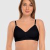 Bra Daisy Dee | Daisy Dee Non Padded Non Wired Full Coverage Bra - Ndszn_ Black