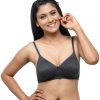 Bra Daisy Dee | Daisy Dee Steel Padded Non Wired Full Coverage Bra Savana_Steel Grey