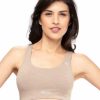 Bra Lovable | Lovable Skin Non Padded Non Wired Full Coverage Bra Vitality Sports Bra-Skin Beige