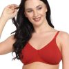 Bra Lovable | Lovable Non Padded Non Wired 3/4Th Coverage Bra Myfitbra Orange