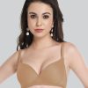 Bra Lovable | Lovable Skin Padded Non Wired 3/4Th Coverage Bra Le-224-Skin Beige