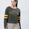 Sportswear Lovable | Women Printed Tops U0026 T-Shirts Boundless Top_Ol Olive