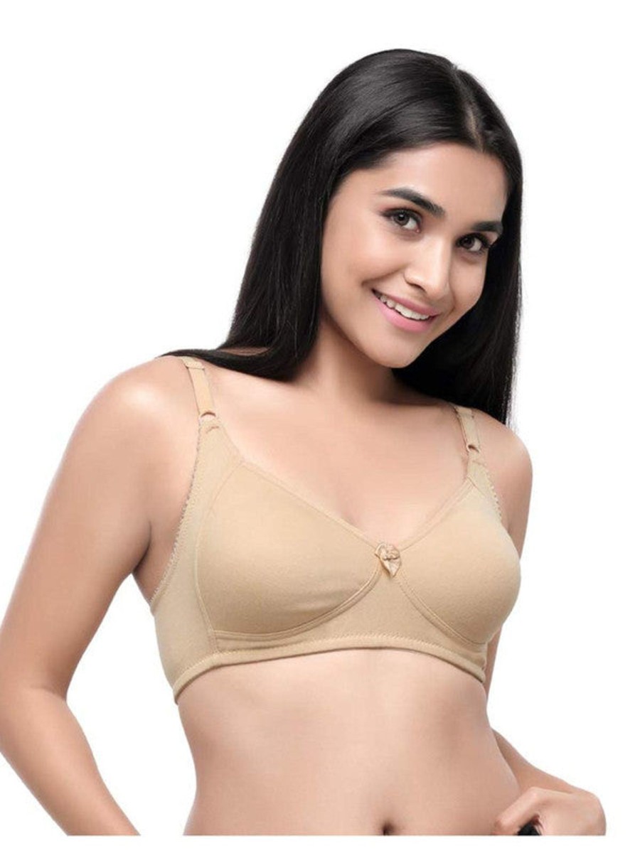 Bra Lovable | Lovable Skin Non Padded Non Wired Full Coverage Bra Contours_Skin Beige