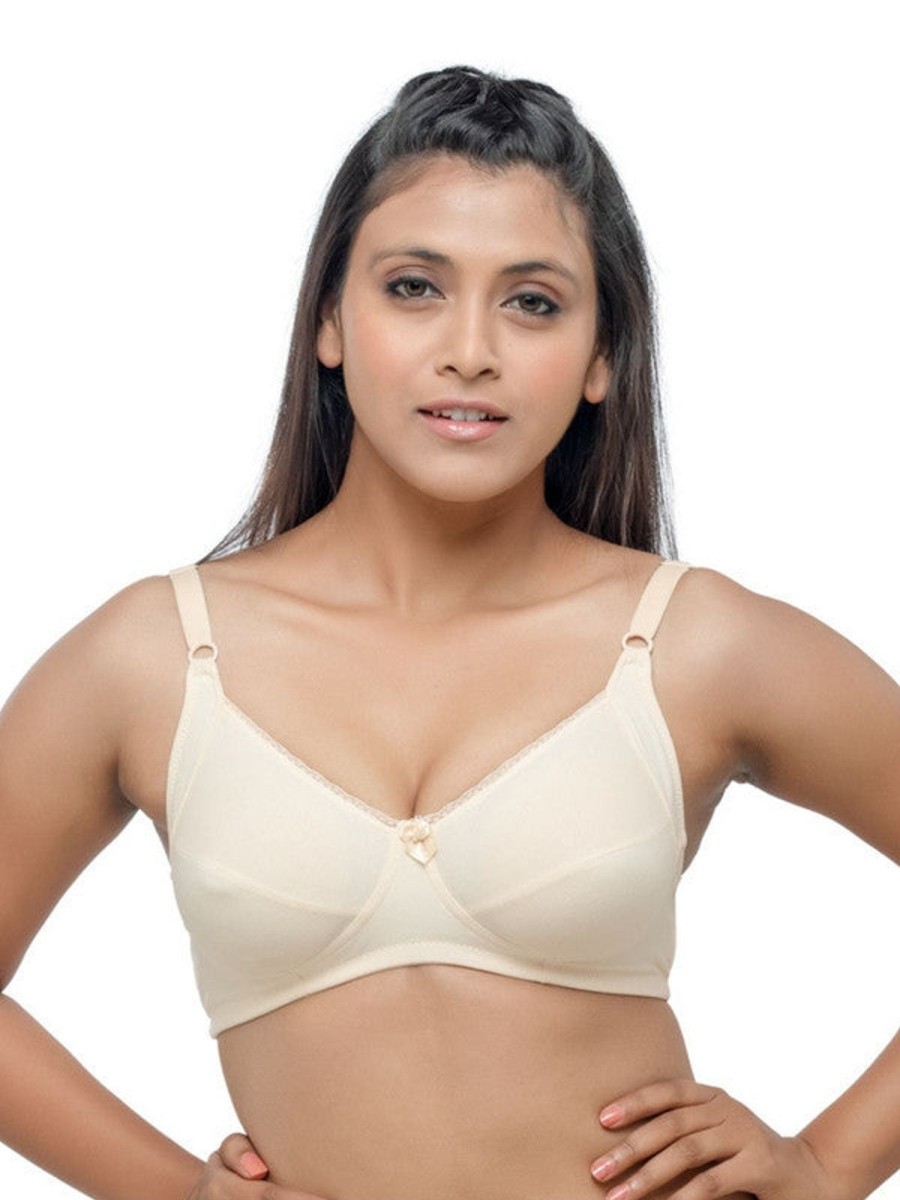 Bra Lovable | Lovable Skin Non Padded Non Wired Full Coverage Bra - Comfyst Prime_Skin Beige