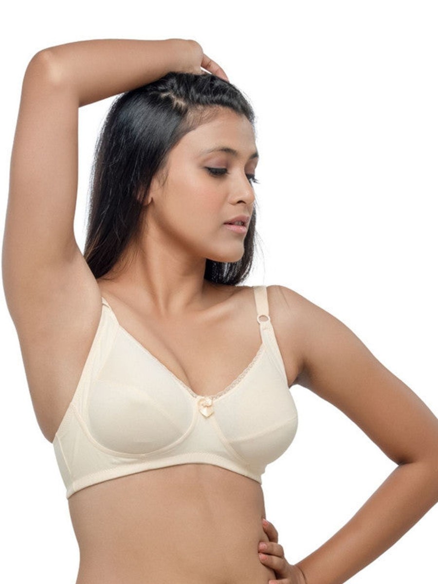 Bra Lovable | Lovable Skin Non Padded Non Wired Full Coverage Bra - Comfyst Prime_Skin Beige