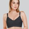 Bra Daisy Dee | Daisy Dee Non Padded Non Wired Full Coverage Bra Nacnt_ Black