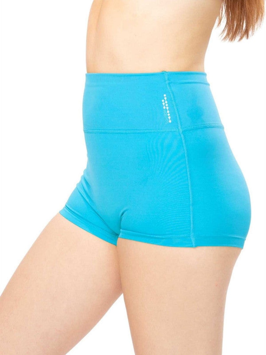 Panty Lovable | Women Light Solid Boy Shorts Panty - Wonderknicker-Light Blue