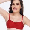 Bra Daisy Dee | Daisy Dee Non Padded Non Wi Full Coverage Bra Tiara_ Red