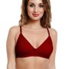 Bra Daisy Dee | Daisy Dee Non Padded Non Wired Full Coverage Bra Nzng_ Maroon