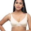 Bra Lovable | Lovable Cream Non Padded Non Wired Full Coverage Bra Encircle Elite_Cream Beige