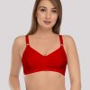 Bra Daisy Dee | Daisy Dee Non Padded Non Wi Full Coverage Bra Nshpu_ Red