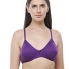 Bra Daisy Dee | Daisy Dee Non Padded Non Wired Medium Coverage Bra -Embrace_ Purple