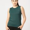 Sportswear Lovable | Women Bright Solid Top - Ebb To Street-Rk-Bg Green