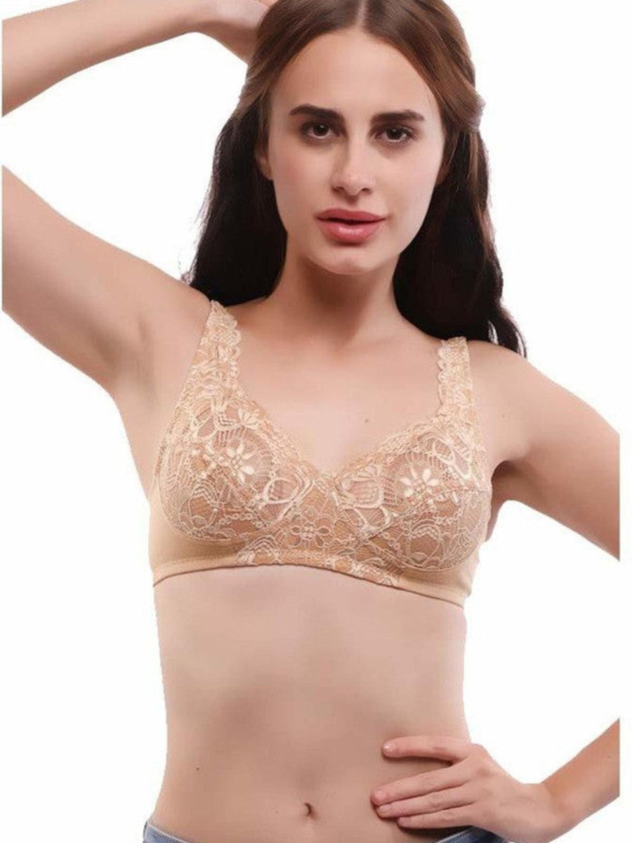 Bra Lovable | Lovable Skin Non Padded Non Wired Full Coverage Bra L0596_Skin Beige