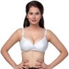 Bra Daisy Dee | Daisy Dee Padded Non Wired Full Coverage Bra Nalamde_ White