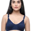 Bra Lovable | Lovable Blue Non Padded Non Wired Full Coverage Bra Adl-The 1_ Blue Navy