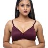 Bra Daisy Dee | Daisy Dee Dark Padded Non Wired Full Coverage Bra Savana_D Brown