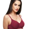 Bra Lovable | Lovable Brick Padded Non Wi Full Coverage Bra Spice-28-Brick Red