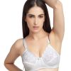 Bra Daisy Dee | Daisy Dee Non Padded Non Wired Full Coverage Bra Nglrea _ White