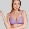 Bra Daisy Dee | Daisy Dee Mauve Padded Non Wired 3/4Th Coverage Everyday Bra Nmsti_Mouve Purple