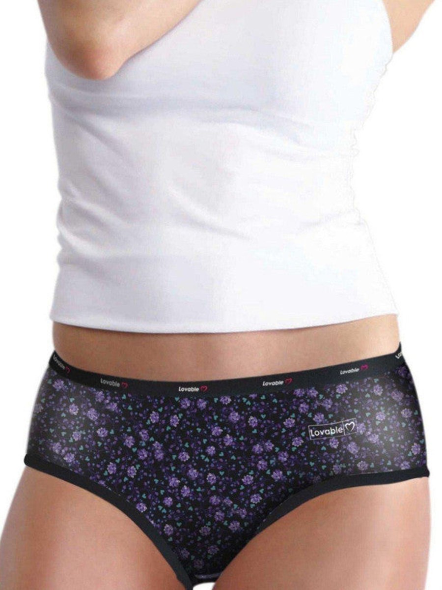 Panty Lovable | Women Assorted Printed Hipster Panty - 1300-99P-Assorted Multicolor