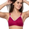 Bra Lovable | Lovable Rasberry Non Padded Non Wired Full Coverage Bra Nexa 7_Rasberry Pink