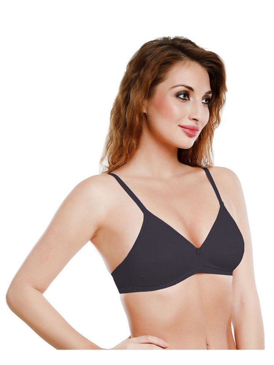 Bra Daisy Dee | Daisy Dee Padded Non Wired Full Coverage Bra Gourgeous_ Black