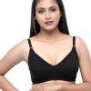 Bra Lovable | Lovable Non Padded Non Wired Full Coverage Bra Contours_ Black