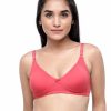 Bra Lovable | Lovable Coral Non Padded Non Wired Full Coverage Bra Contours_C Pink