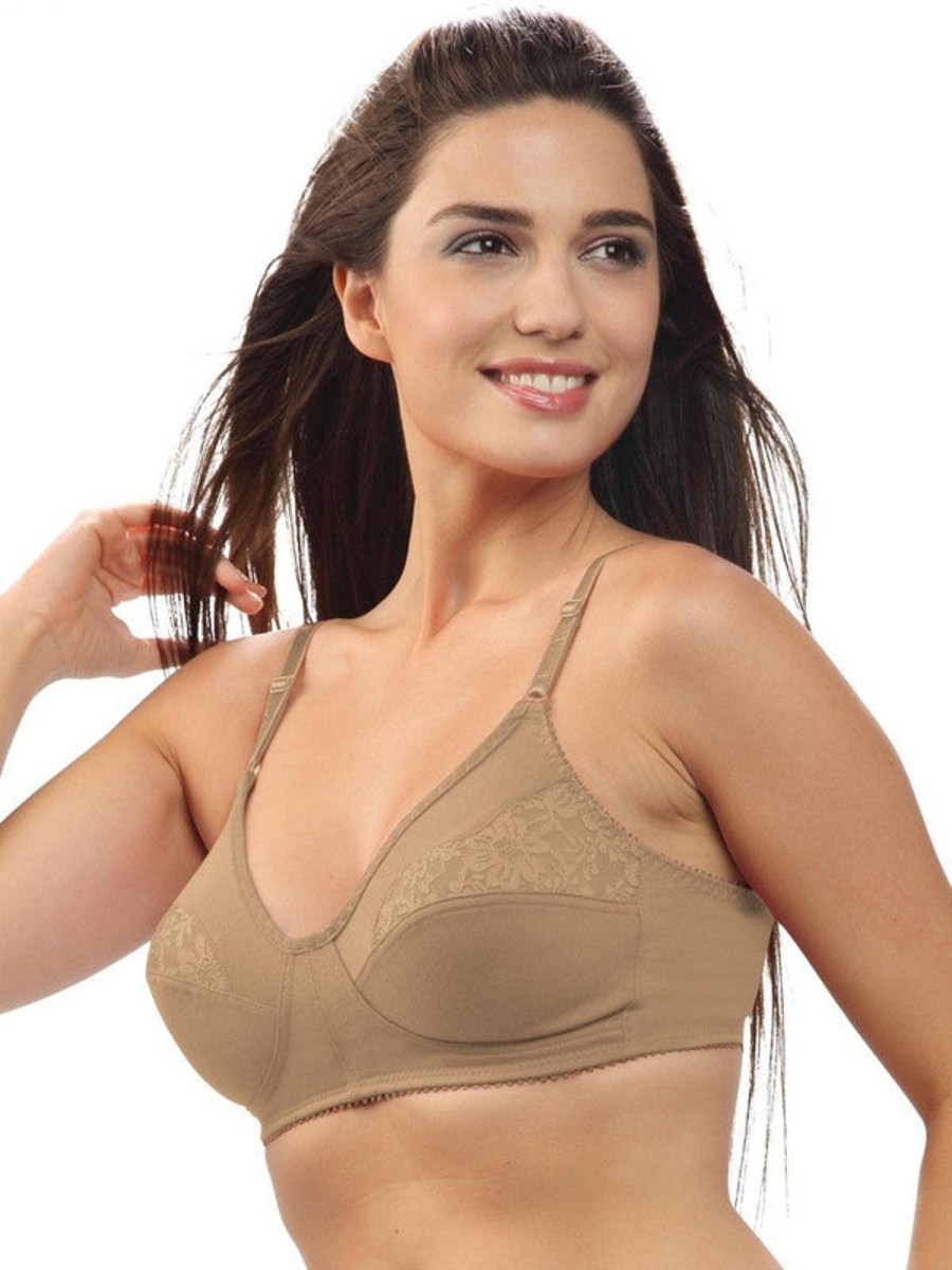 Bra Lovable | Lovable Skin Non Padded Non Wired Full Coverage Bra L-0196_Skin Beige