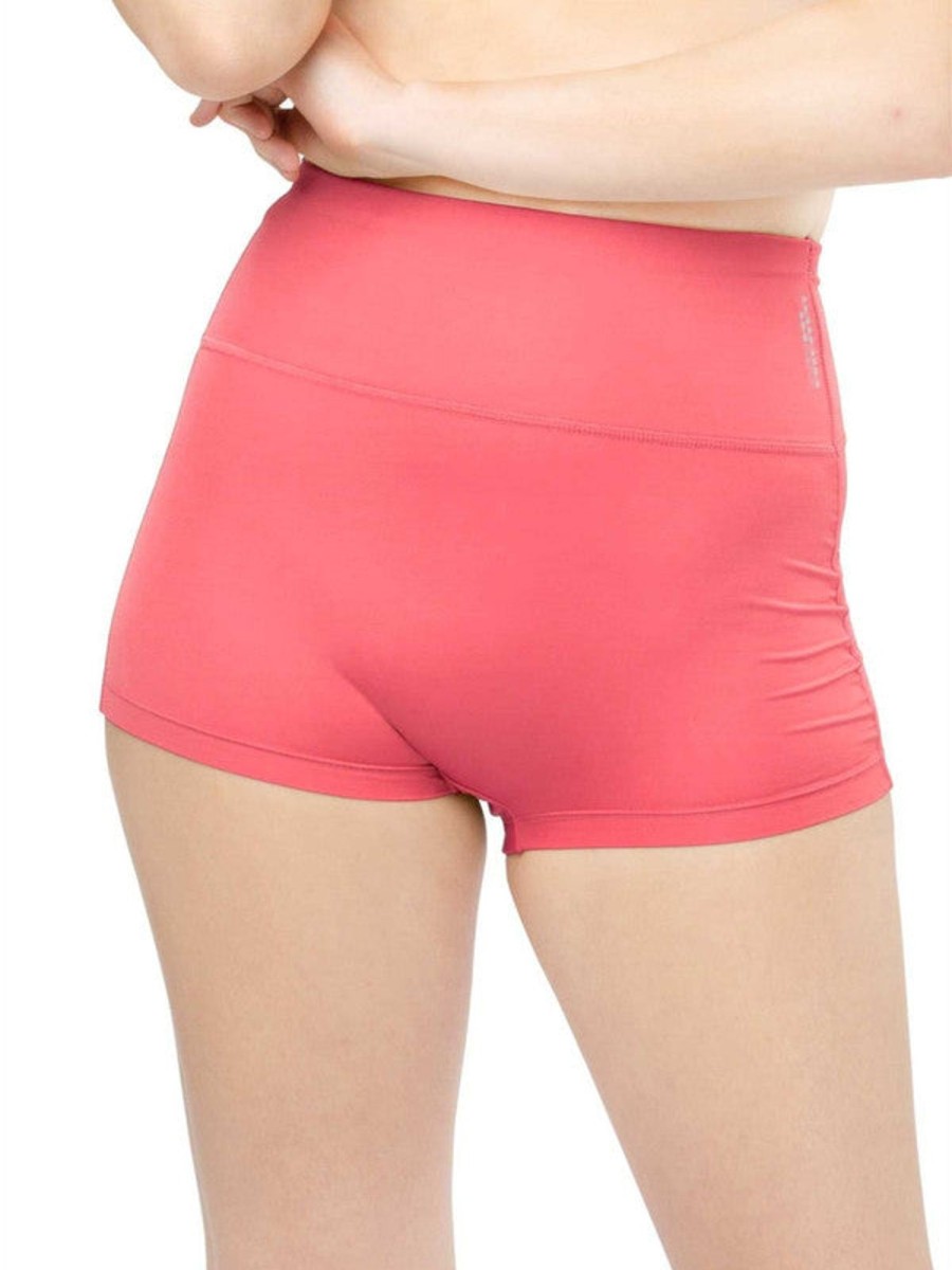 Panty Lovable | Women Pink Solid Boy Shorts Panty - Wonderknicker Pink Coral