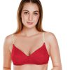 Bra Daisy Dee | Daisy Dee Padded Non Wi Full Coverage Bra Njzz_ Red