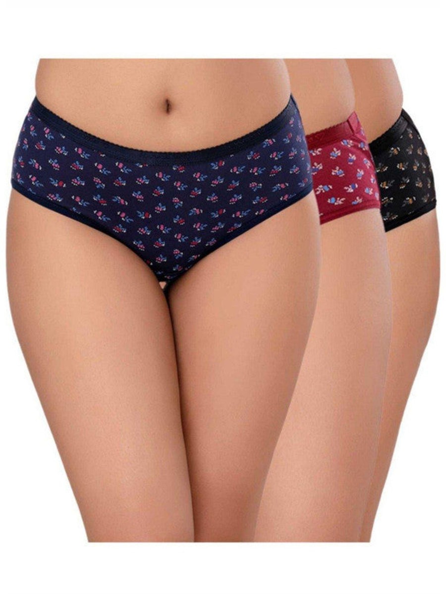 Panty Lovable | Women Assorted Printed Hipster Panty - 1400-99P-Assorted Multicolor