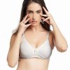 Bra Lovable | Lovable Cream Non Padded Non Wired Full Coverage Bra Classic - Cream Beige