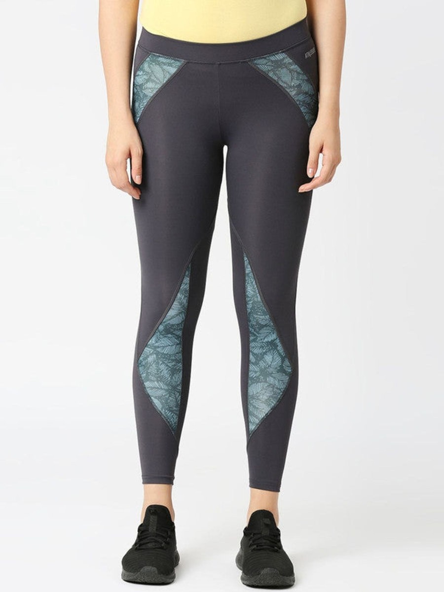 Sportswear Lovable | Women Steel Solid Yoga Pants - Pacer Hd-Stg Grey