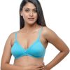 Bra Daisy Dee | Daisy Dee Sky Non Padded Non Wired Medium Coverage Bra -Embrace_Sky Blue