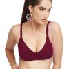 Bra Lovable | Lovable Dark Non Padded Non Wired Full Coverage Bra Contours_D Maroon