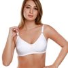 Bra Daisy Dee | Daisy Dee Non Padded Non Wired Full Coverage Bra Nshtl_ White