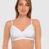 Bra Daisy Dee | Daisy Dee Non Padded Non Wired Full Coverage Bra Ndszn_ White