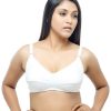 Bra Daisy Dee | Daisy Dee Non Padded Non Wired Full Coverage Maternity Bra -Dainty_ White