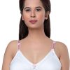 Bra Lovable | Lovable Non Padded Non Wired Full Coverage Bra Nobel White