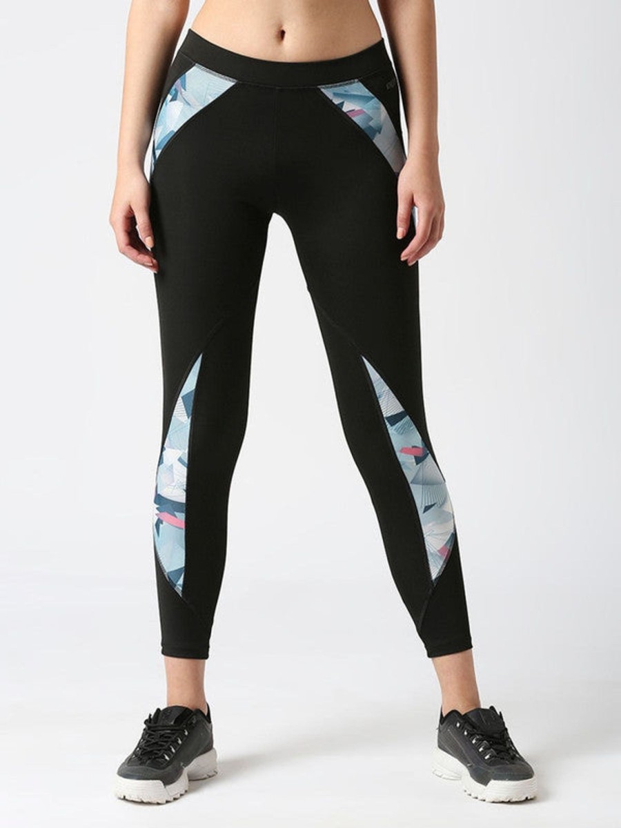 Sportswear Lovable | Women Solid Yoga Pants - Pacer Hd-Bk Black