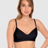 Bra Daisy Dee | Daisy Dee Non Padded Non Wired Full Coverage Bra Nclbr_ Black