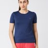 Sportswear Lovable | Women Solid Top - Fly-By-If-Bl Blue