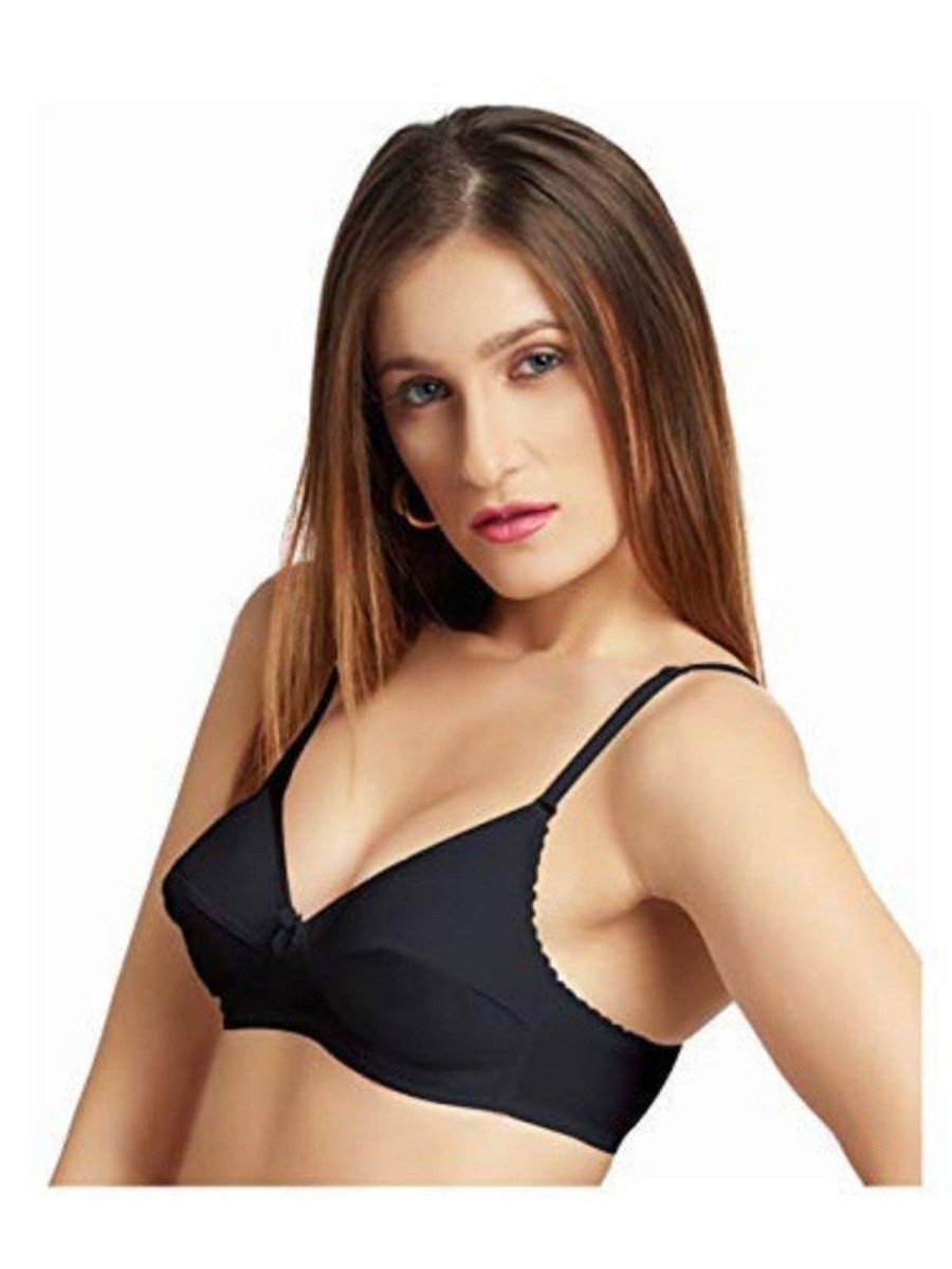 Bra Daisy Dee | Daisy Dee Non Padded Non Wired Full Coverage Bra Narthe_ Black